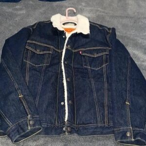 LEVI'S Men or ladys sherpa jacket Original Brand NEW XL  (PERFECT Condition)